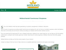 Tablet Screenshot of midlandrental.com